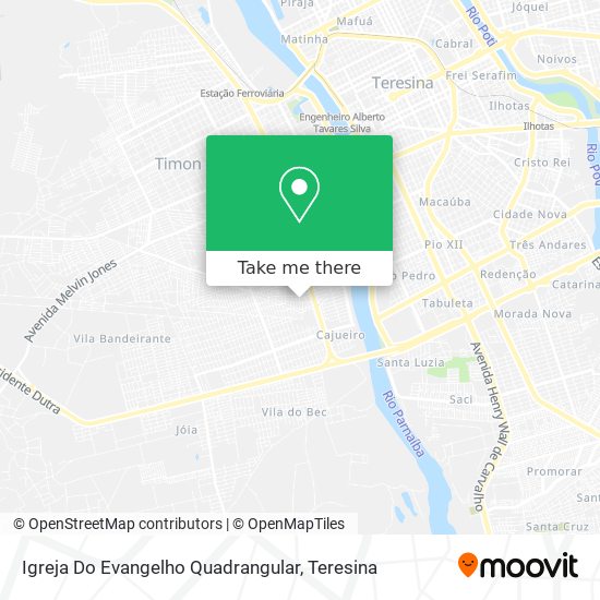 Igreja Do Evangelho Quadrangular map