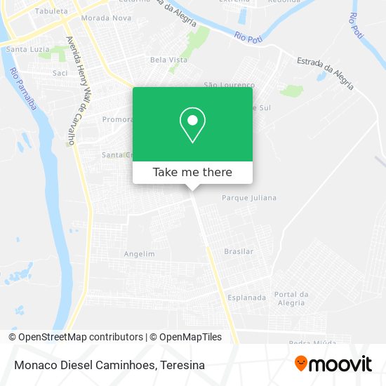 Monaco Diesel Caminhoes map