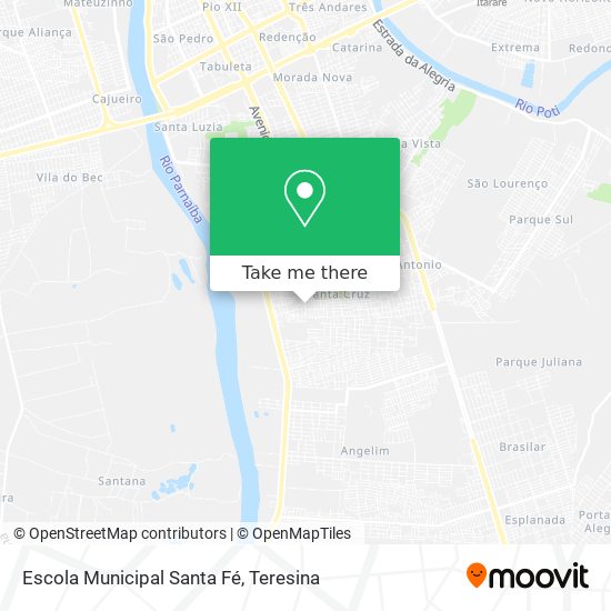 Escola Municipal Santa Fé map