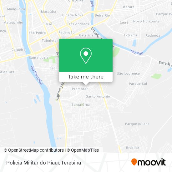 Polícia Militar do Piauí map