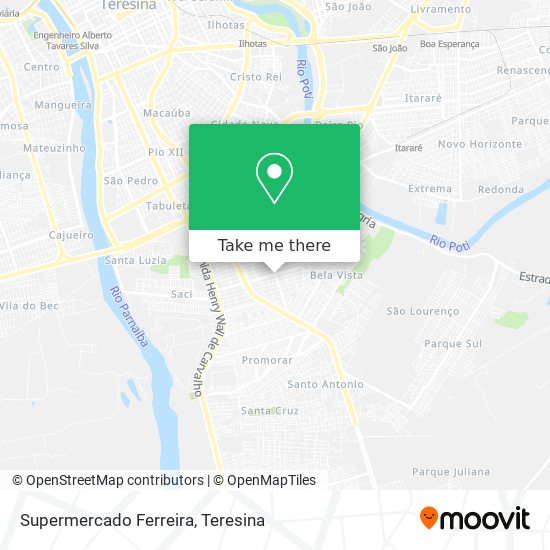 Supermercado Ferreira map