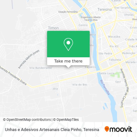 Unhas e Adesivos Artesanais Cleia Pinho map
