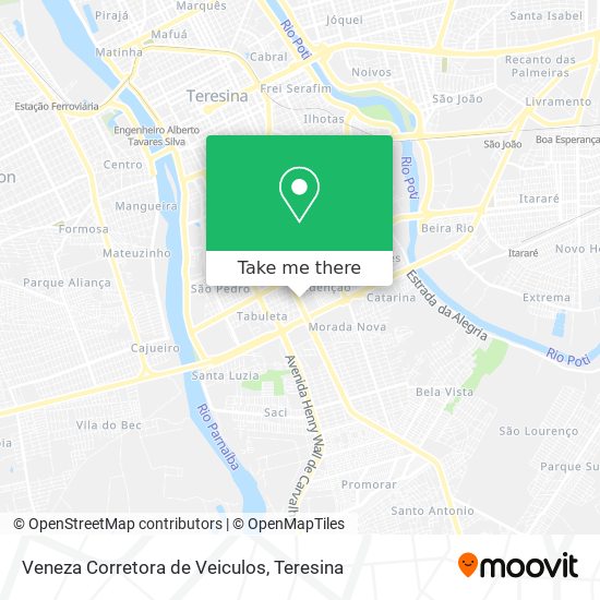 Veneza Corretora de Veiculos map