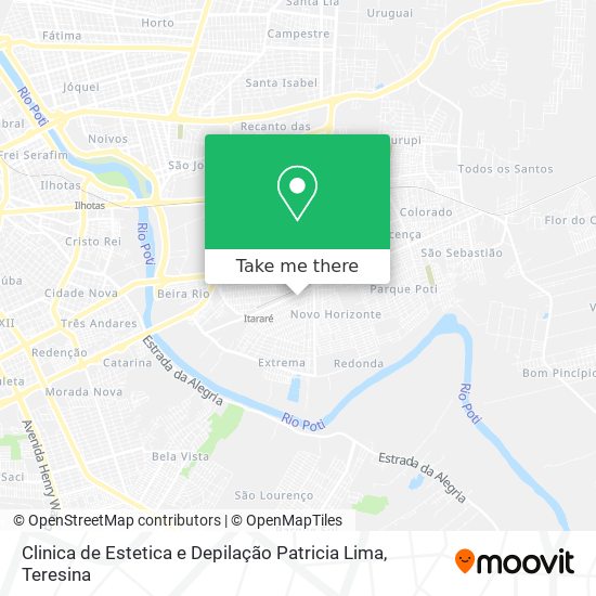 Clinica de Estetica e Depilação Patricia Lima map