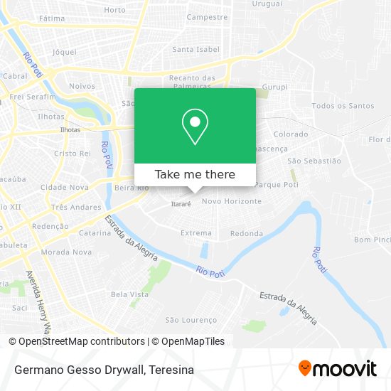 Germano Gesso Drywall map