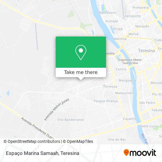 Espaço Marina Samaah map