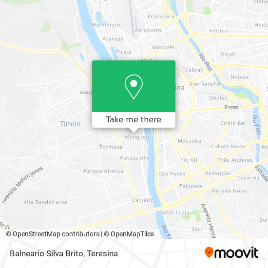 Balneario Silva Brito map