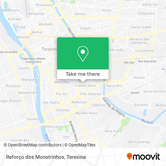 Reforço dos Monstrinhos map