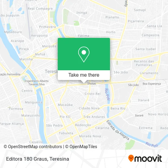Editora 180 Graus map