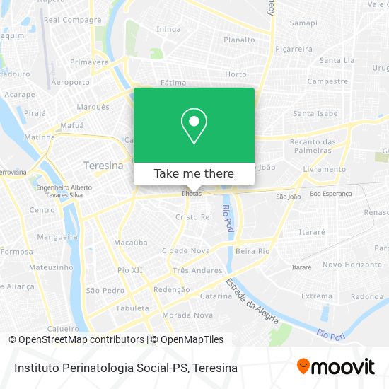Instituto Perinatologia Social-PS map