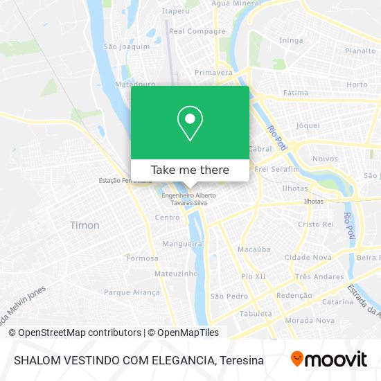 SHALOM VESTINDO COM ELEGANCIA map