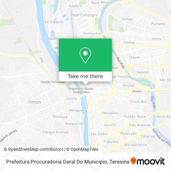 Prefeitura Procuradoria Geral Do Municipio map