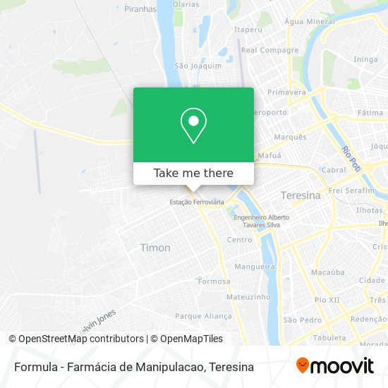 Formula - Farmácia de Manipulacao map