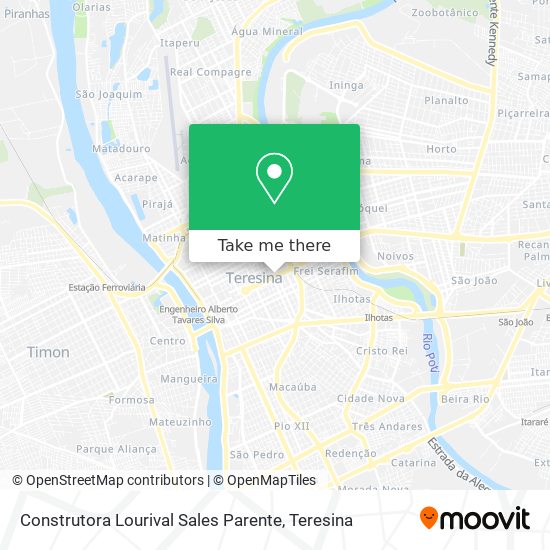 Construtora Lourival Sales Parente map