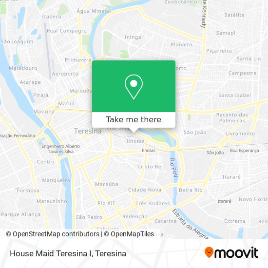 House Maid Teresina I map