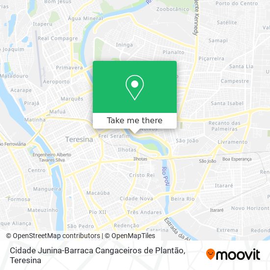 Cidade Junina-Barraca Cangaceiros de Plantão map