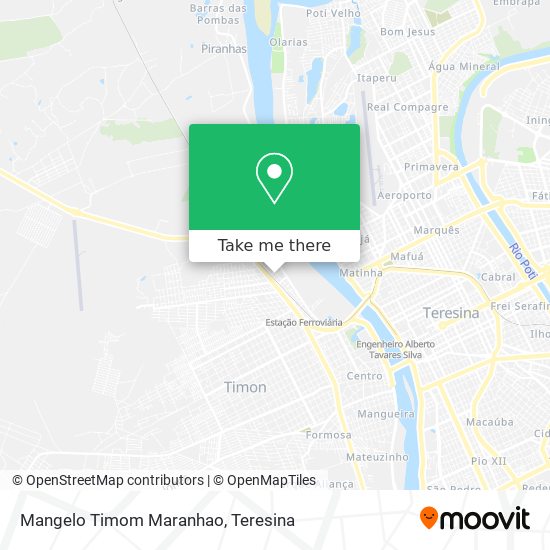 Mangelo Timom Maranhao map