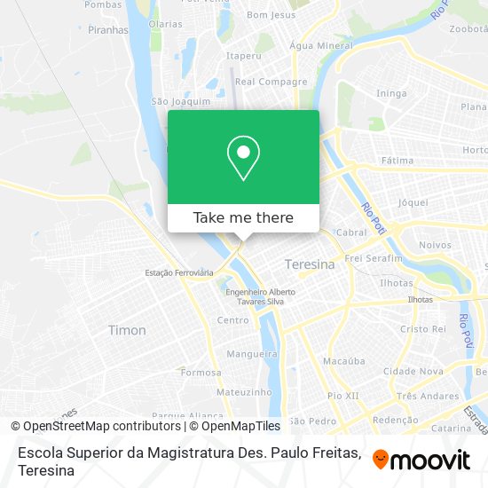 Escola Superior da Magistratura Des. Paulo Freitas map