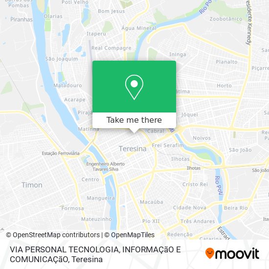 VIA PERSONAL TECNOLOGIA, INFORMAÇãO E COMUNICAÇãO map