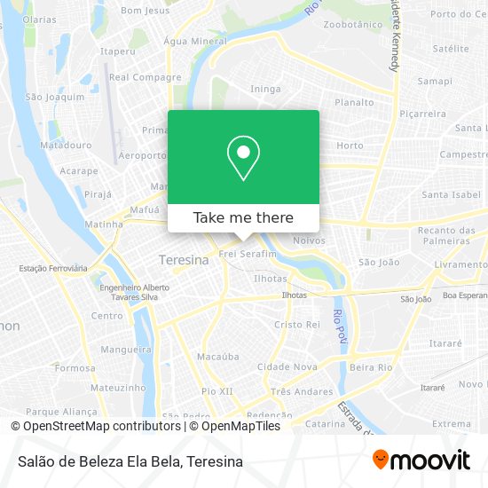 Salão de Beleza Ela Bela map