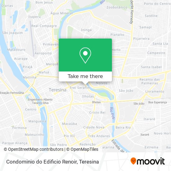 Condominio do Edificio Renoir map