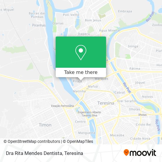 Dra Rita Mendes Dentista map