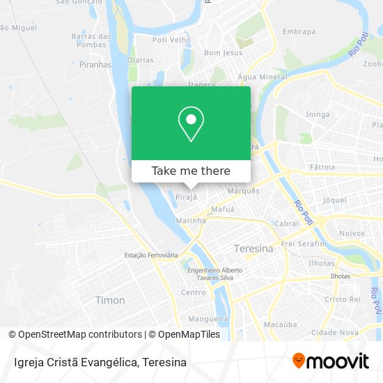 Igreja Cristã Evangélica map