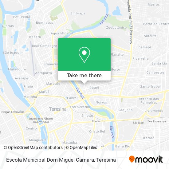 Escola Municipal Dom Miguel Camara map