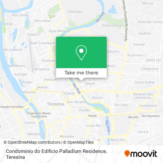 Condominio do Edificio Palladium Residence map