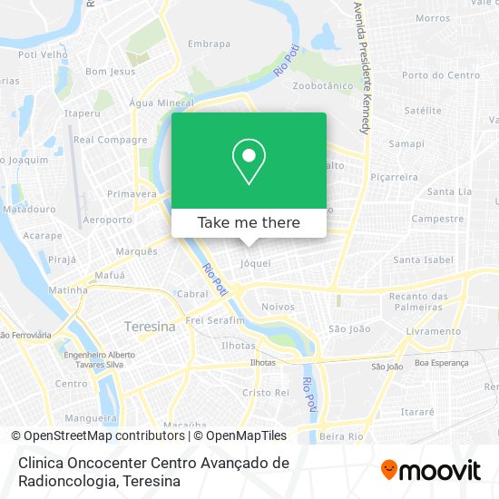 Clinica Oncocenter Centro Avançado de Radioncologia map