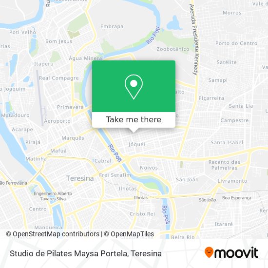 Studio de Pilates Maysa Portela map