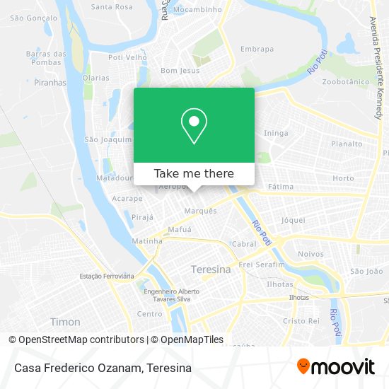 Casa Frederico Ozanam map