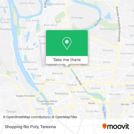 Shopping Rio Poty map