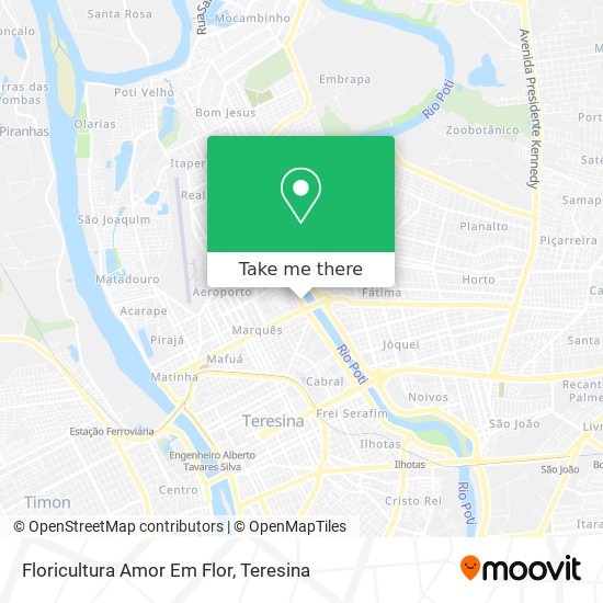 Floricultura Amor Em Flor map
