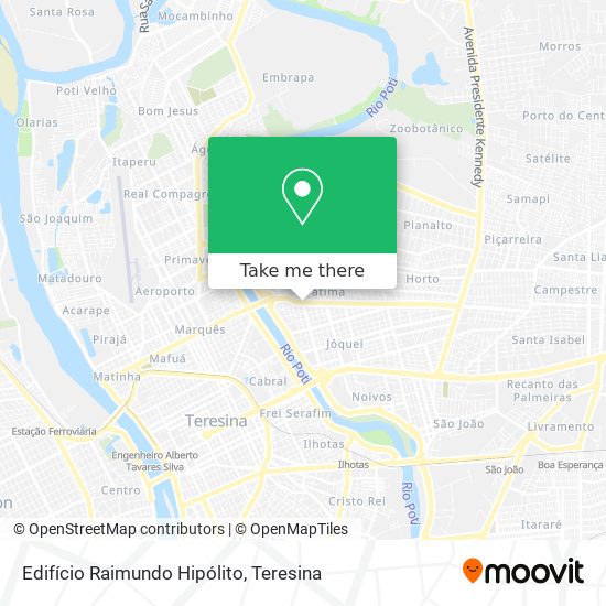 Edifício Raimundo Hipólito map