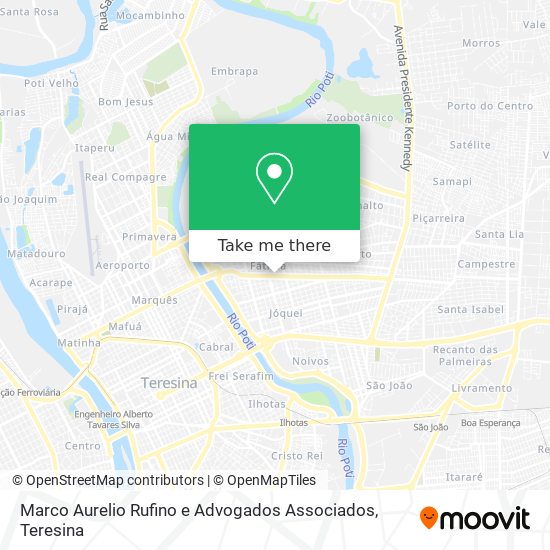 Marco Aurelio Rufino e Advogados Associados map