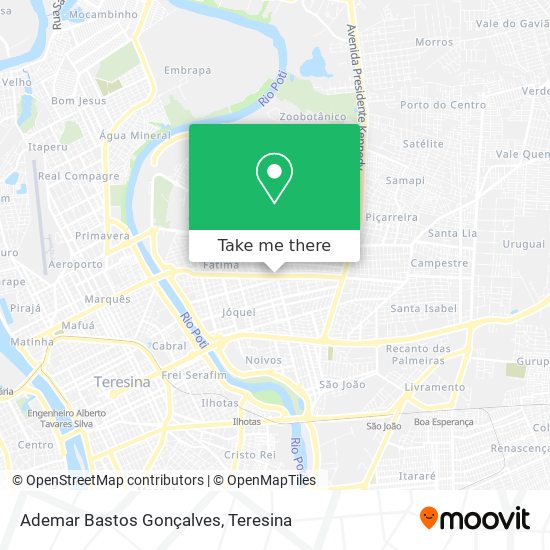 Ademar Bastos Gonçalves map