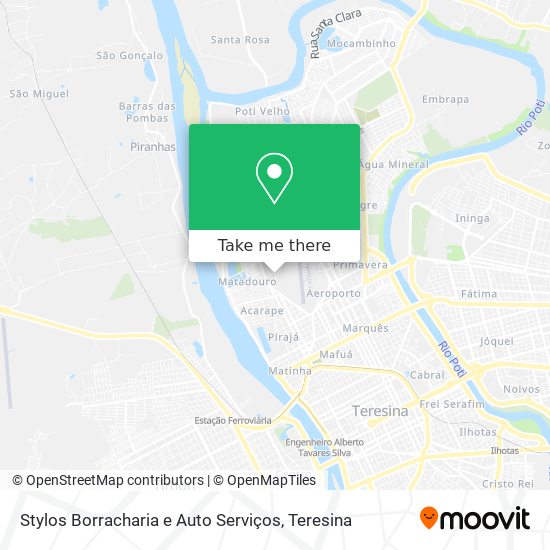 Stylos Borracharia e Auto Serviços map