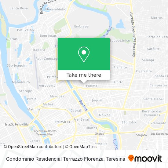 Condominio Residencial Terrazzo Florenza map