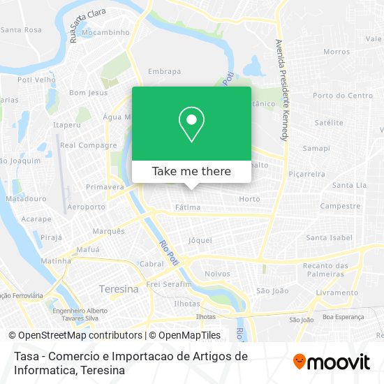 Tasa - Comercio e Importacao de Artigos de Informatica map