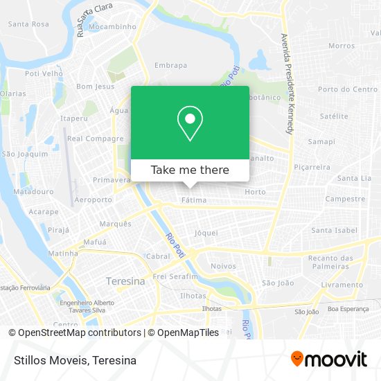 Stillos Moveis map
