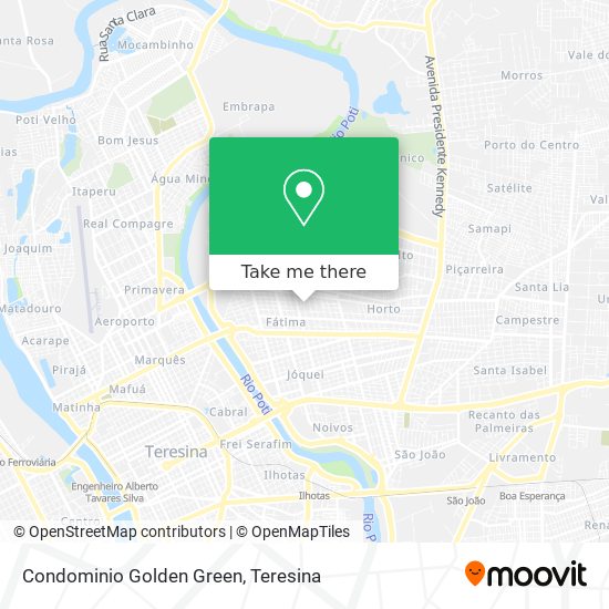 Condominio Golden Green map