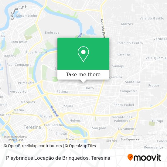 Playbrinque Locação de Brinquedos map
