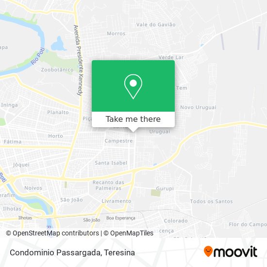 Condominio Passargada map