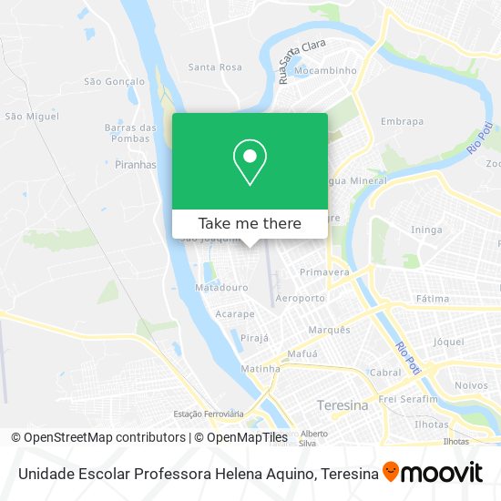 Unidade Escolar Professora Helena Aquino map
