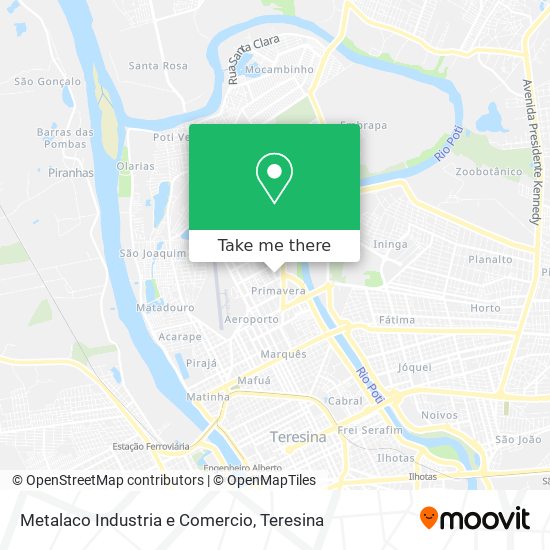 Metalaco Industria e Comercio map