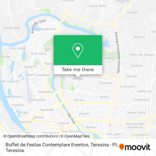 Buffet de Festas Contemplare Eventos, Teresina - PI map