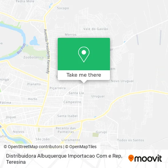 Distribuidora Albuquerque Importacao Com e Rep map