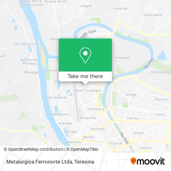 Metalurgica Ferronorte Ltda map
