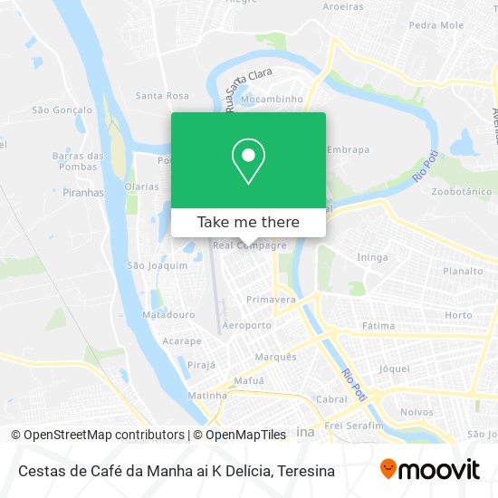 Cestas de Café da Manha ai K Delícia map